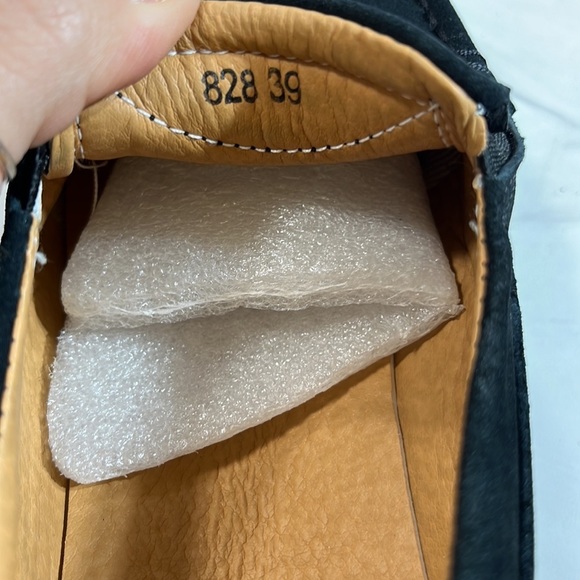 Her-Hc-329heise 39 Moccasins Work Shoe Black sz 7.5 - Picture 9 of 10